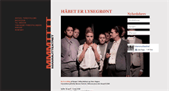 Desktop Screenshot of mammutteatret.dk