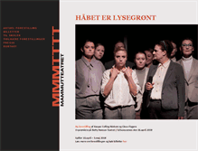 Tablet Screenshot of mammutteatret.dk
